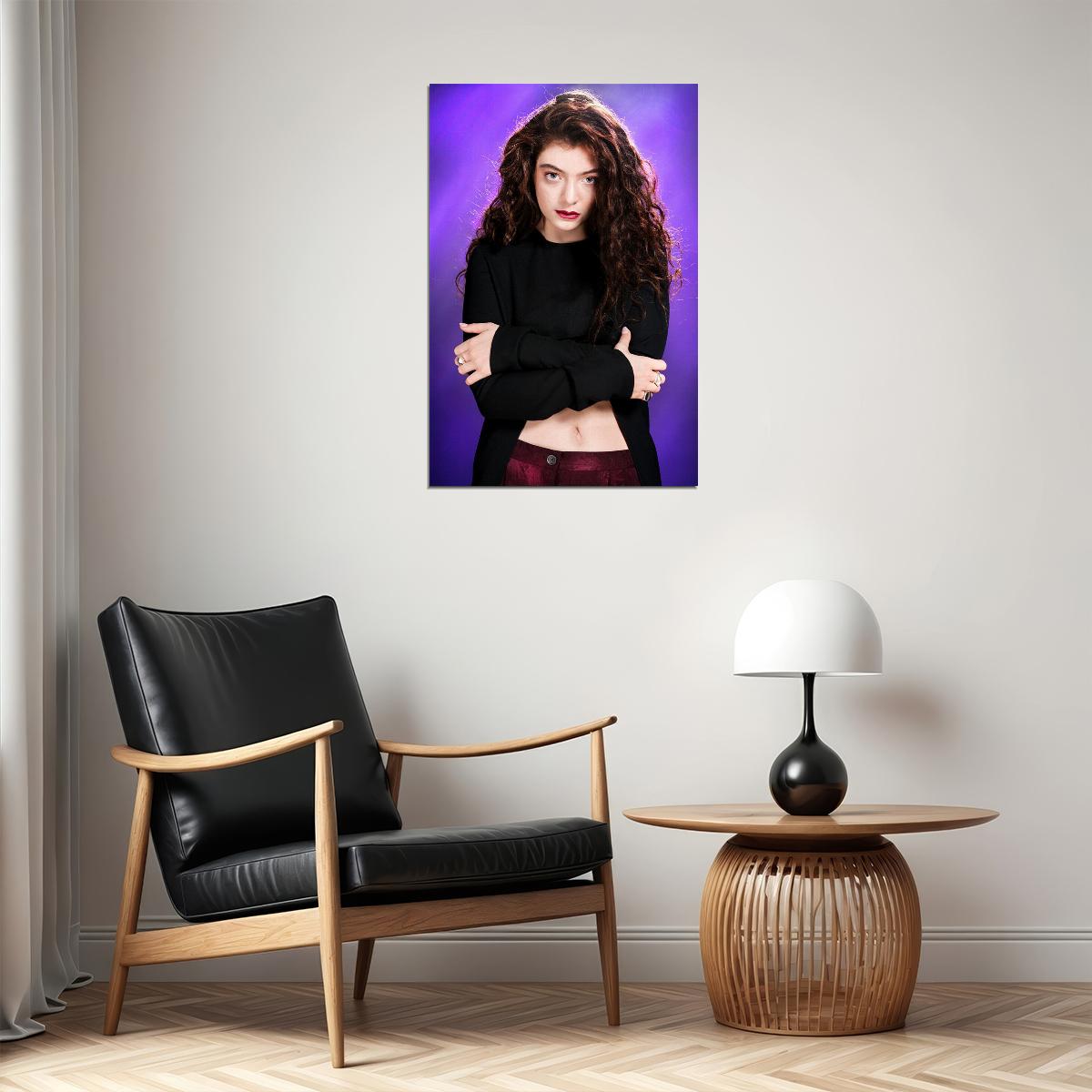 Lorde Celebrity Musician Singer Album Idol Poster Wall Art Print Home Wall Decor - xonomax