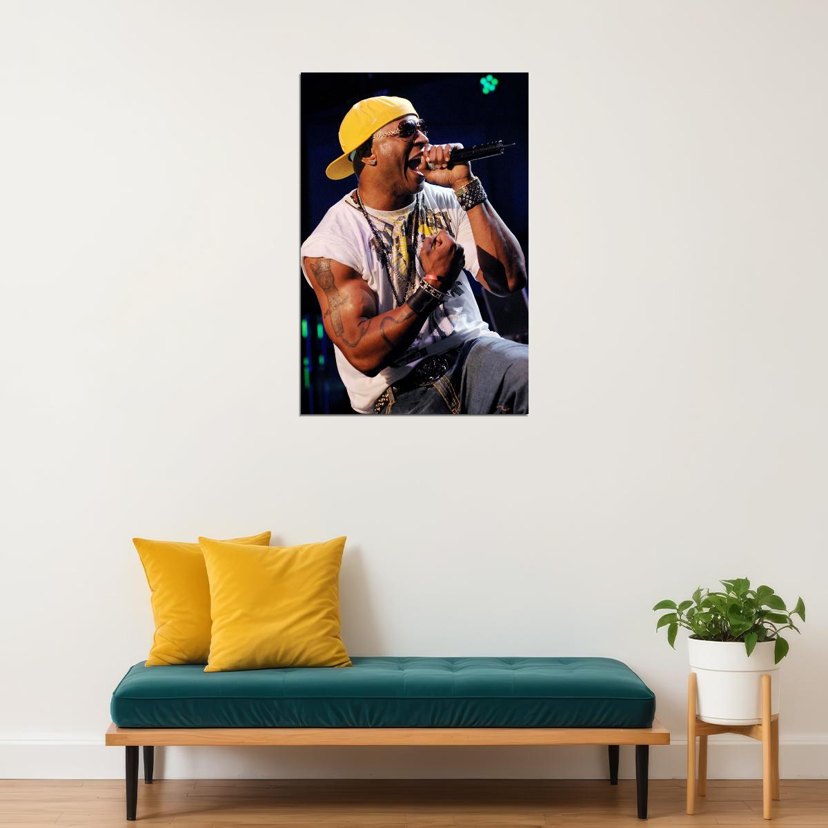 Ll Cool J Cinema Actress Hip Hop Music Idol Poster Wall Art Print Home Wall Decor - xonomax