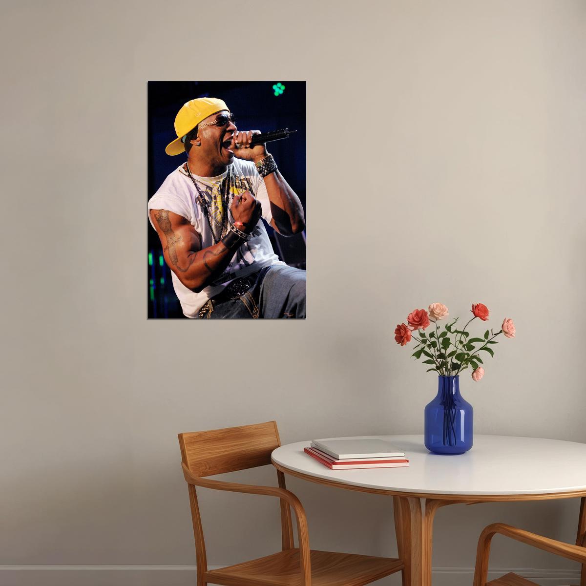 Ll Cool J Cinema Actress Hip Hop Music Idol Poster Wall Art Print Home Wall Decor - xonomax