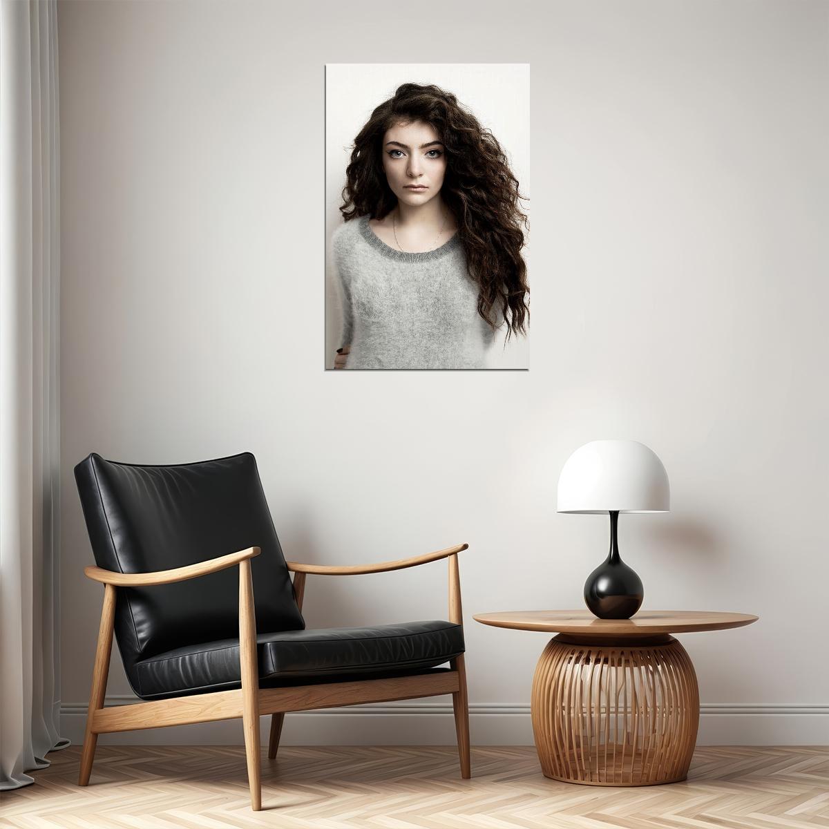 Lorde Celebrity Musician Singer Album Star Poster Wall Art Print Home Wall Decor - xonomax
