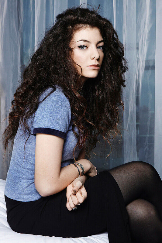 Lorde Celebrity Rock Music Singer Album Idol Poster Wall Art Print Home Wall Decor - xonomax