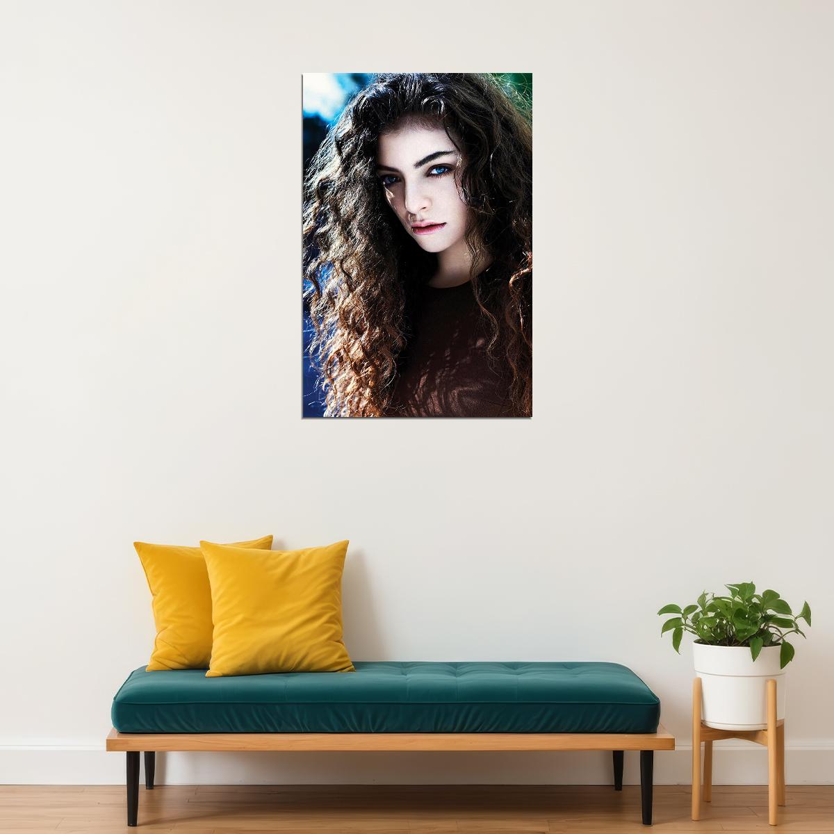 Lorde Celebrity Pop Music Singer Album Idol Poster Wall Art Print Home Wall Decor - xonomax