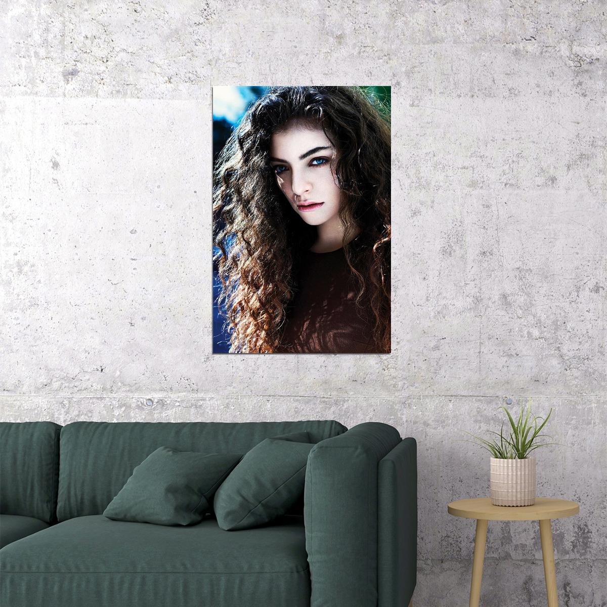 Lorde Celebrity Pop Music Singer Album Idol Poster Wall Art Print Home Wall Decor - xonomax