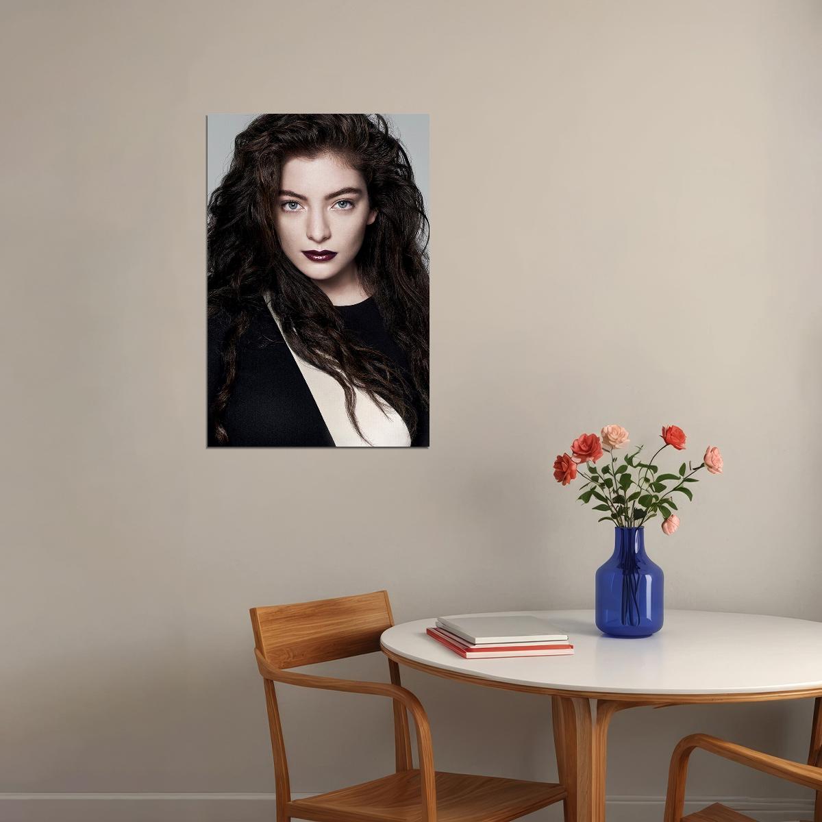 Lorde Celebrity Pop Music Singer Album Star Poster Wall Art Print Home Wall Decor - xonomax