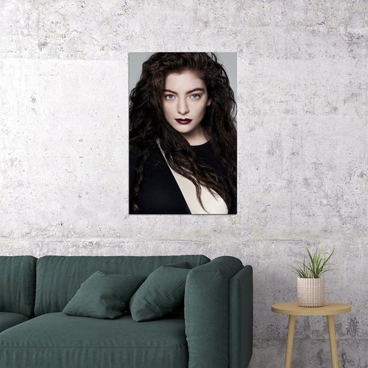 Lorde Celebrity Pop Music Singer Album Star Poster Wall Art Print Home Wall Decor - xonomax