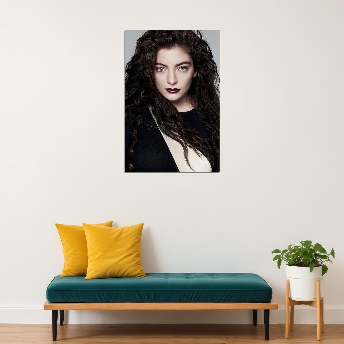 Lorde Celebrity Pop Music Singer Album Star Poster Wall Art Print Home Wall Decor - xonomax