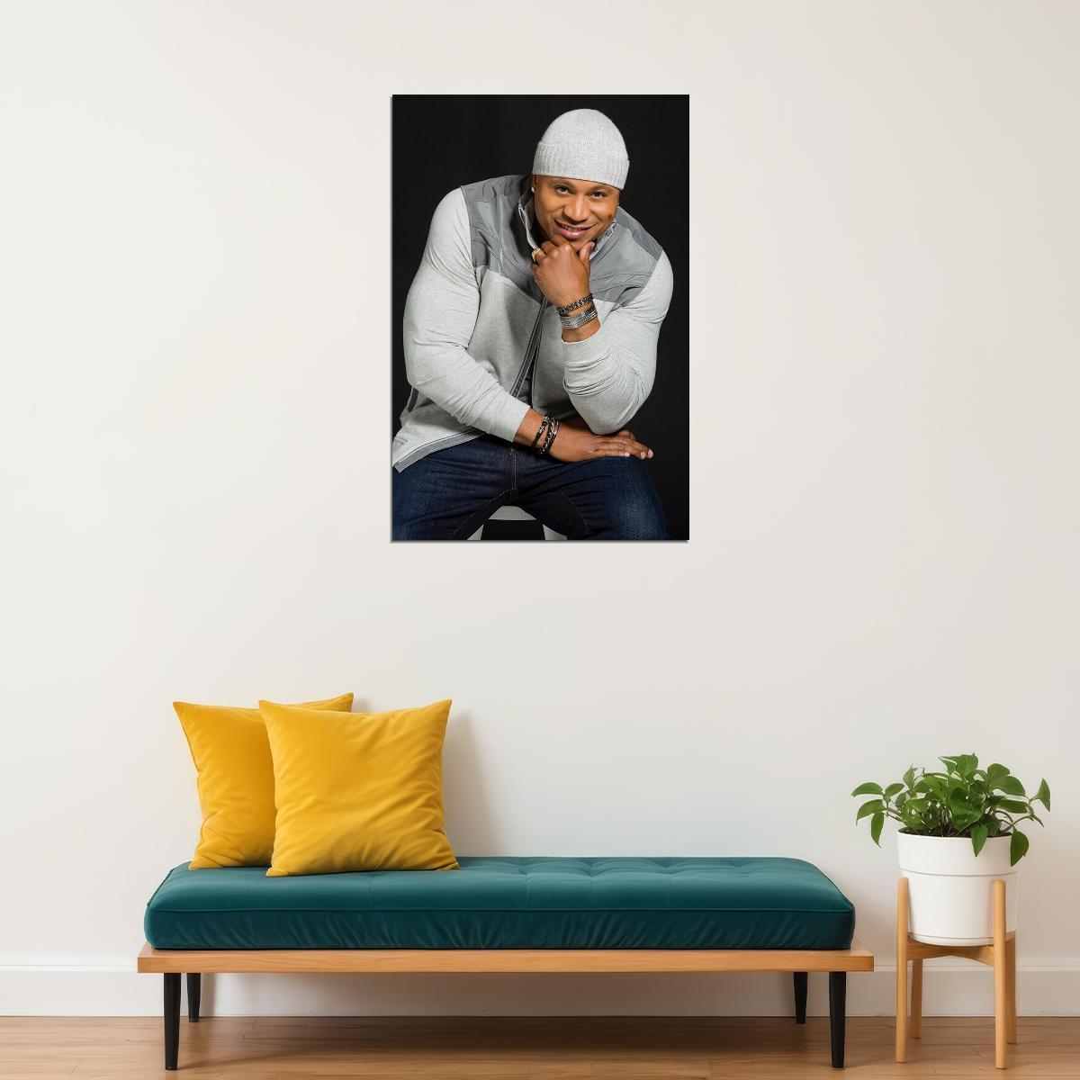 Ll Cool J Cinema Actress Music Rapper Star Poster Wall Art Print Home Wall Decor - xonomax