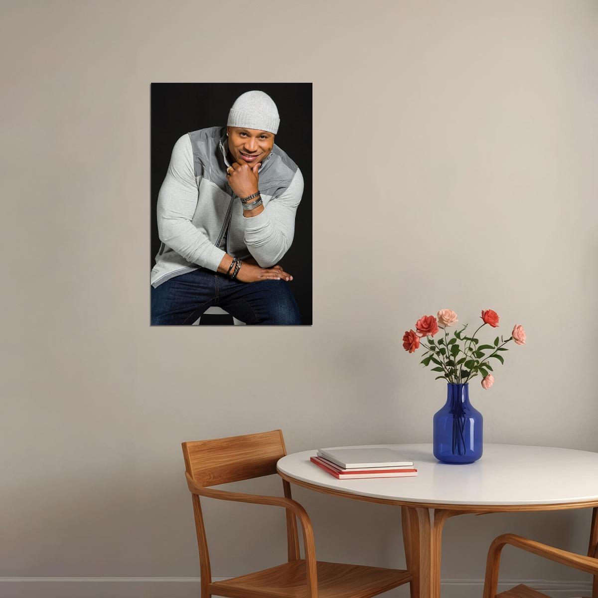 Ll Cool J Cinema Actress Music Rapper Star Poster Wall Art Print Home Wall Decor - xonomax