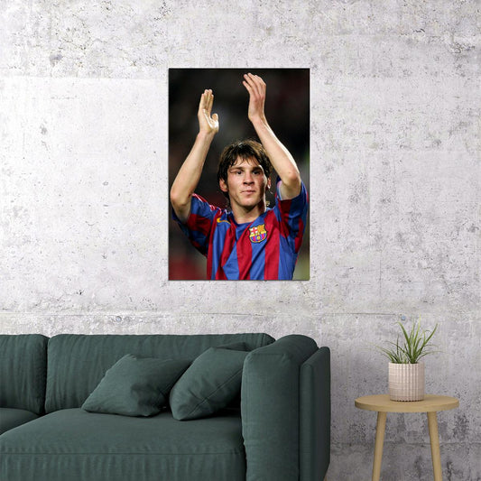 Lionel Messi Argentina Soccer Player Idol Poster Wall Art Print Home Wall Decor - xonomax