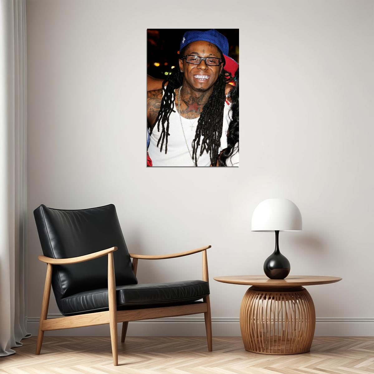 Lil Wayne Celebrity Singer Rapper Music Star Poster Wall Art Print Home Wall Decor - xonomax