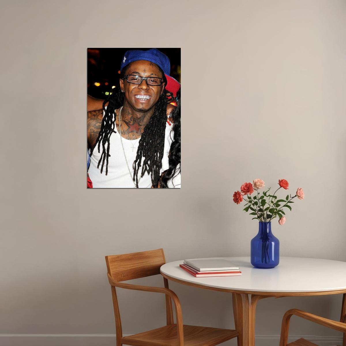 Lil Wayne Celebrity Singer Rapper Music Star Poster Wall Art Print Home Wall Decor - xonomax