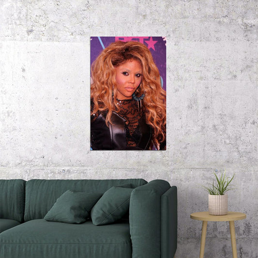 Lil Kim Celebrity Singer Rapper Music Star Poster Wall Art Print Home Wall Decor - xonomax