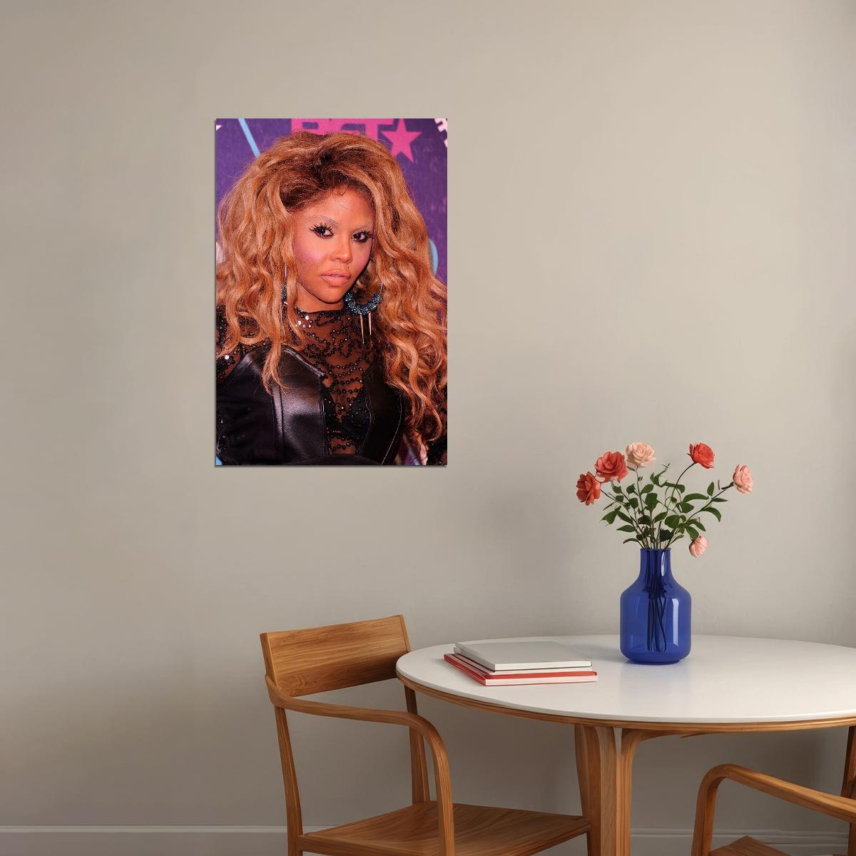 Lil Kim Celebrity Singer Rapper Music Star Poster Wall Art Print Home Wall Decor - xonomax