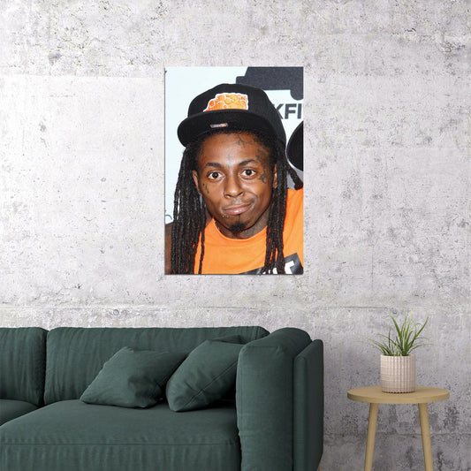 Lil Wayne Celebrity Singer Rap Music Star Poster Wall Art Print Home Wall Decor - xonomax