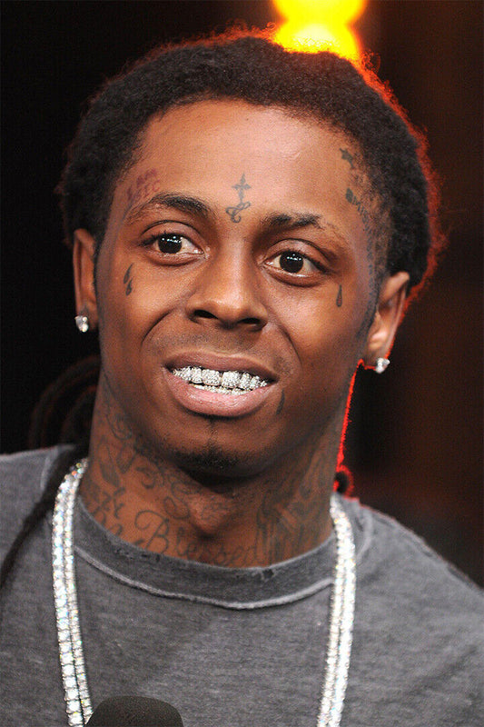 Lil Wayne Celebrity Singer Rap Music Idol Poster Wall Art Print Home Wall Decor - xonomax