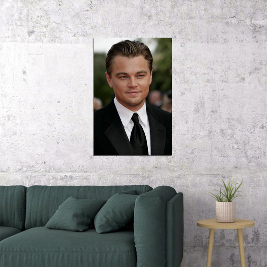 Leonardo Dicaprio Handsome Movie Actor Idol Poster Wall Art Print Home Wall Decor - xonomax