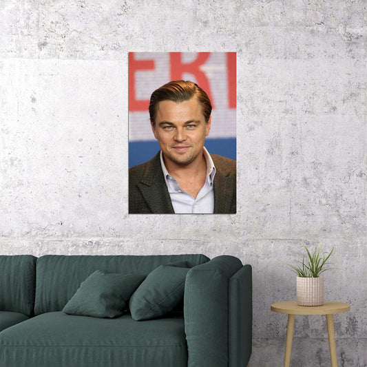 Leonardo Dicaprio Celebrity Movie Actor Idol Poster Wall Art Print Home Wall Decor - xonomax