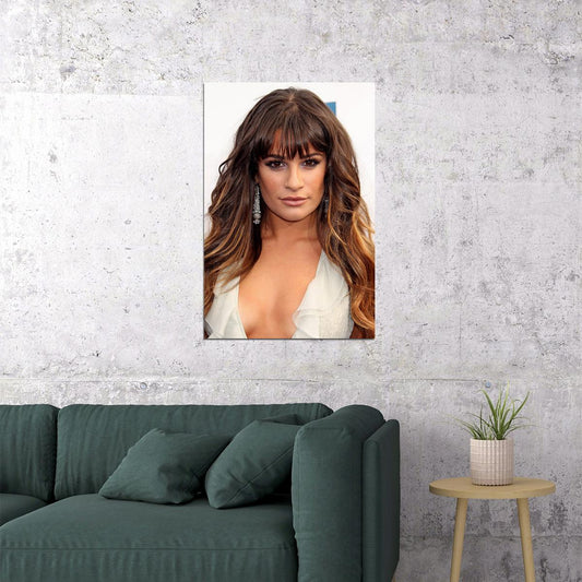 Lea Michele Celebrity Actress Singer Idol Poster Wall Art Print Home Wall Decor - xonomax