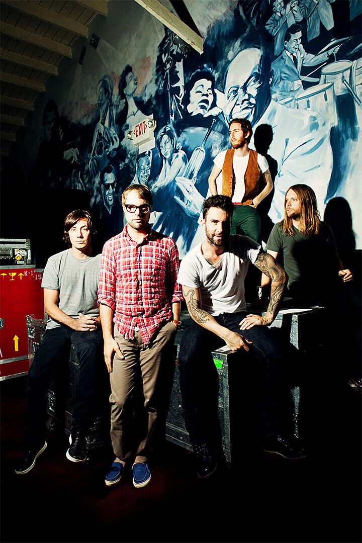 Maroon 5 Rock Group Album Singer Music Idol Poster Wall Art Print Home Wall Decor - xonomax