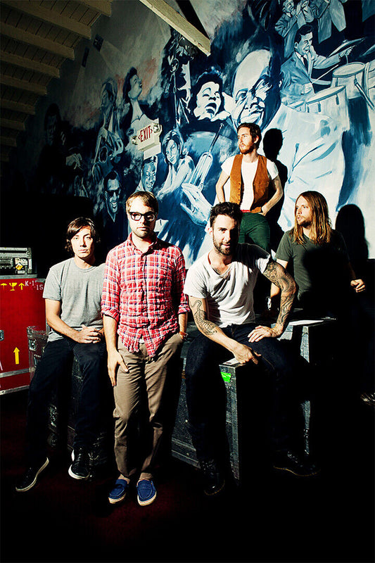 Maroon 5 Rock Group Album Singer Music Idol Poster Wall Art Print Home Wall Decor - xonomax