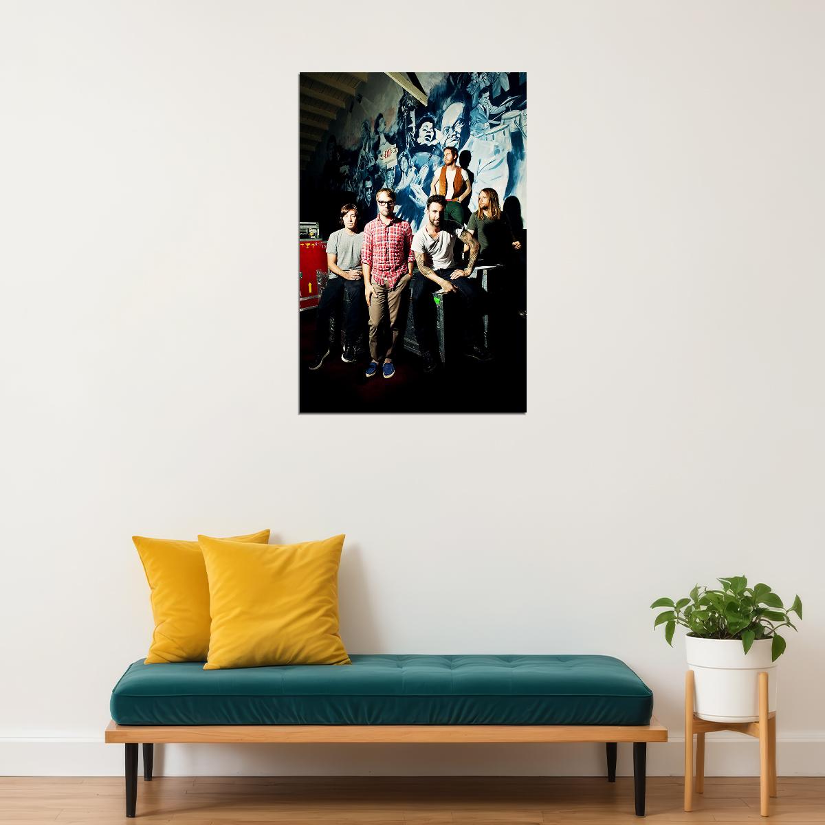 Maroon 5 Rock Group Album Singer Music Idol Poster Wall Art Print Home Wall Decor - xonomax