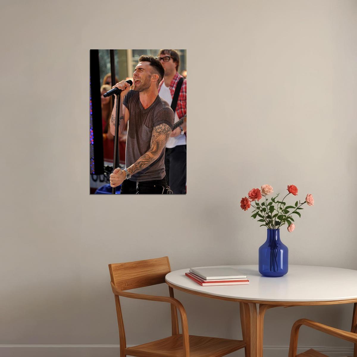Maroon 5 Rock Group Album Singer Music Star Poster Wall Art Print Home Wall Decor - xonomax