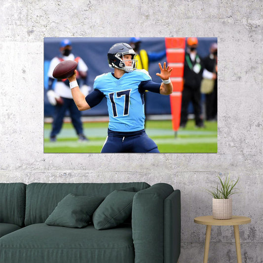 Tennessee Titans Ryan Tannehill American Football Player Poster Wall Art Print Home Wall Decor - xonomax