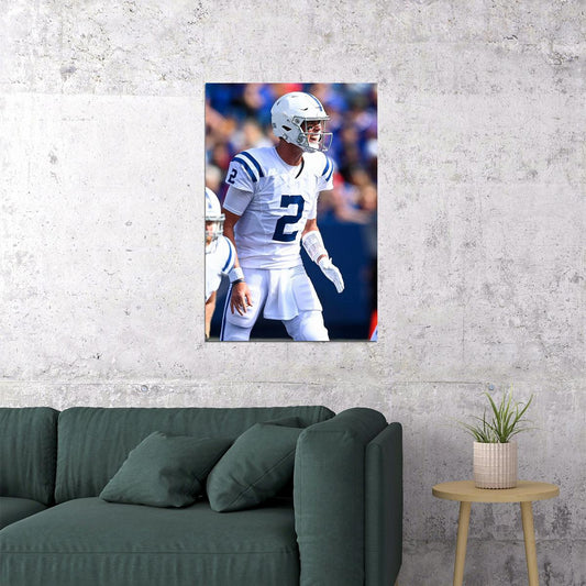 Indianapolis Colts Matt Ryan 2 American Football Player Poster Wall Art Print Home Wall Decor - xonomax