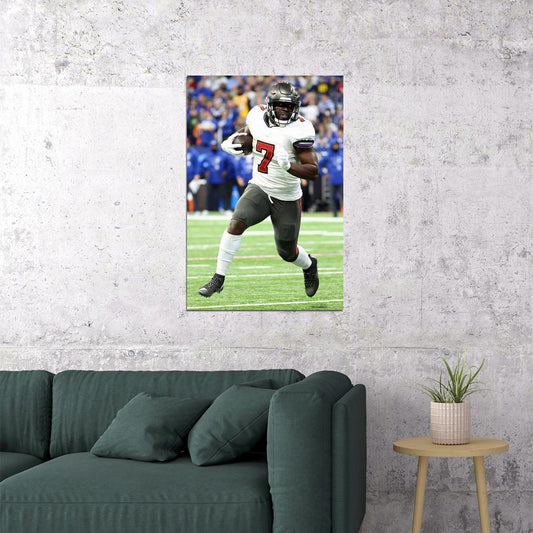 Tampa Bay Buccaneers American Football 7 Leonard Fournette Poster Wall Art Print Home Wall Decor - xonomax