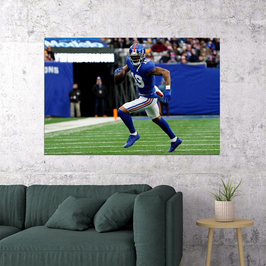 New York Giants Kenny Golladay American Football Player Poster Wall Art Print Home Wall Decor - xonomax