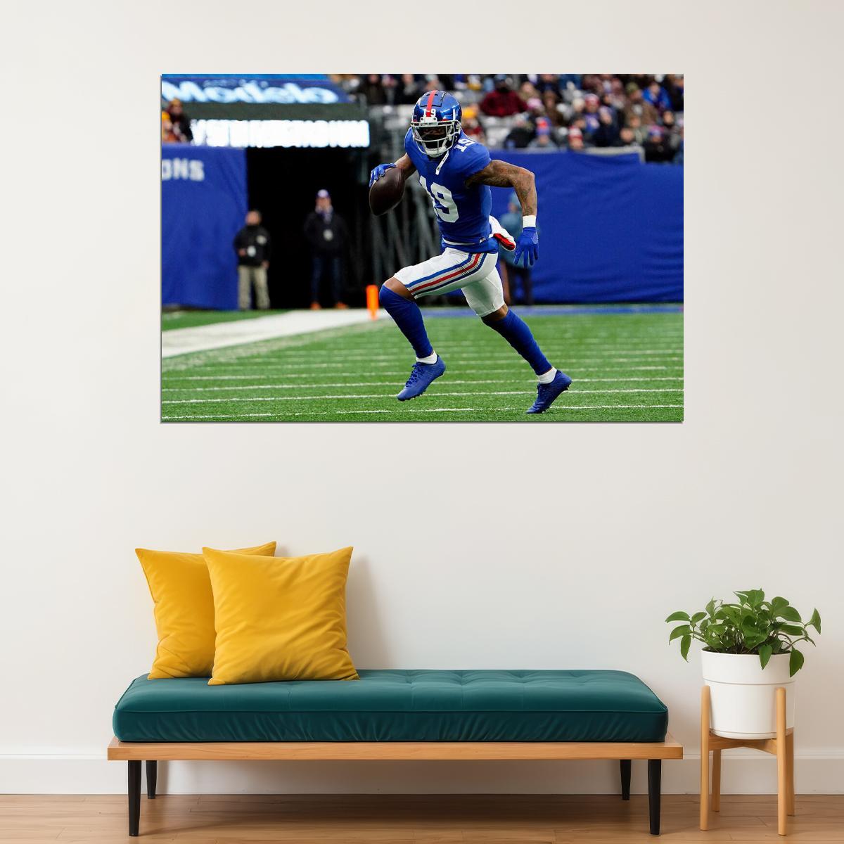 New York Giants Kenny Golladay American Football Player Poster Wall Art Print Home Wall Decor - xonomax