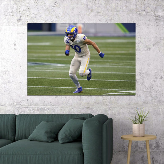 Aaron Donald 10 American Football Player Los Angeles Rams Poster Wall Art Print Home Wall Decor - xonomax