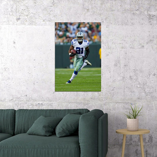 Dallas Cowboys American Football Player Ezekiel Elliott Poster Wall Art Print Home Wall Decor - xonomax