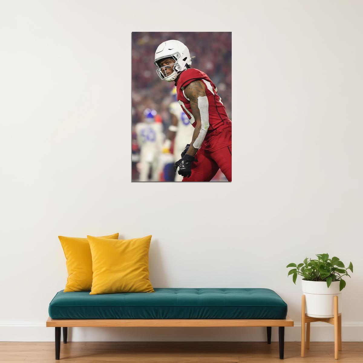 Deandre Hopkins Arizona Cardinals American Football Player Poster Wall Art Print Home Wall Decor - xonomax