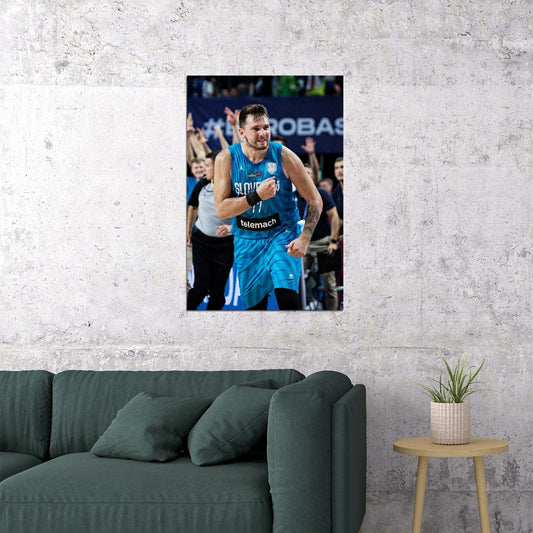Luka Doncic Slovenija Sports Professional Basketball Poster Wall Art Print Home Wall Decor - xonomax