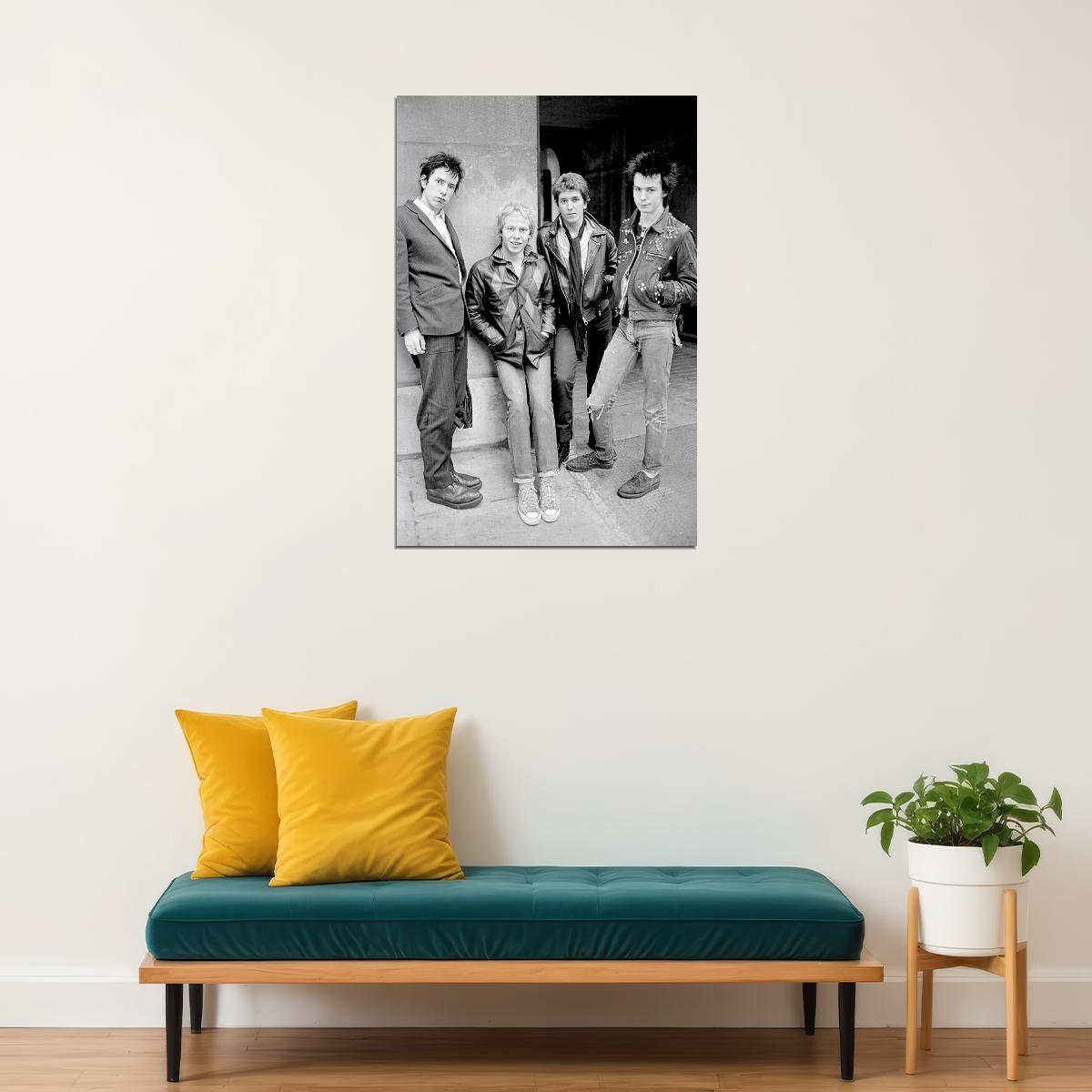Sex Pistols Music Band Rock Group Singer Star Poster Wall Art Print Home Wall Decor - xonomax