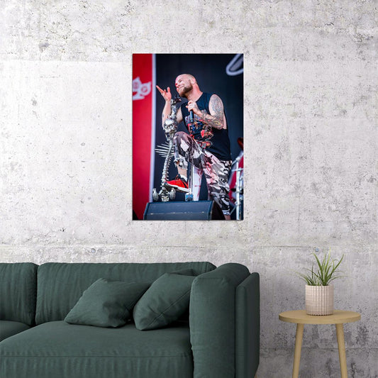 Five Finger Death Punch Rock Group Music Idol Poster Wall Art Print Home Wall Decor - xonomax