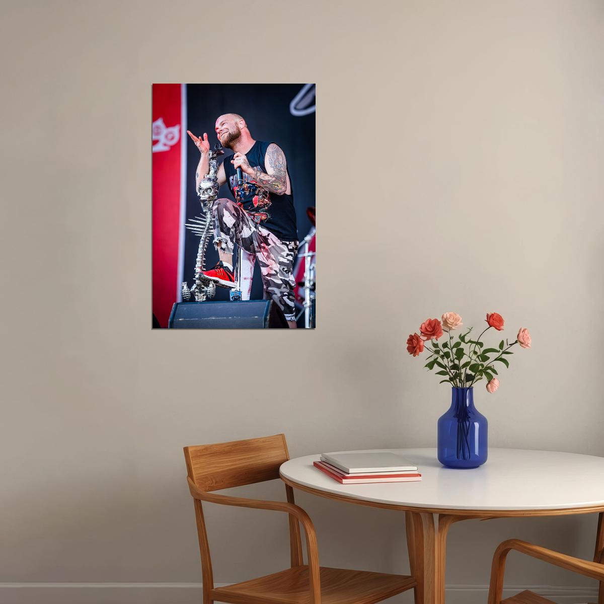 Five Finger Death Punch Rock Group Music Idol Poster Wall Art Print Home Wall Decor - xonomax