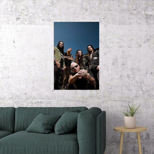 Five Finger Death Punch Rock Group Music Star Poster Wall Art Print Home Wall Decor - xonomax