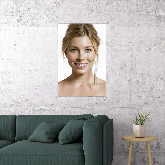 Jessica Biel Celebrity Cinema Actress Star Poster Wall Art Print Home Wall Decor - xonomax