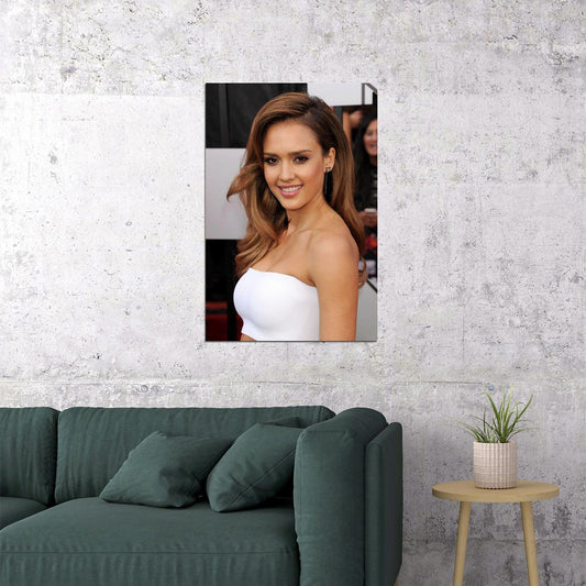 Jessica Alba Celebrity Cinema Actress Artist Poster Wall Art Print Home Wall Decor - xonomax