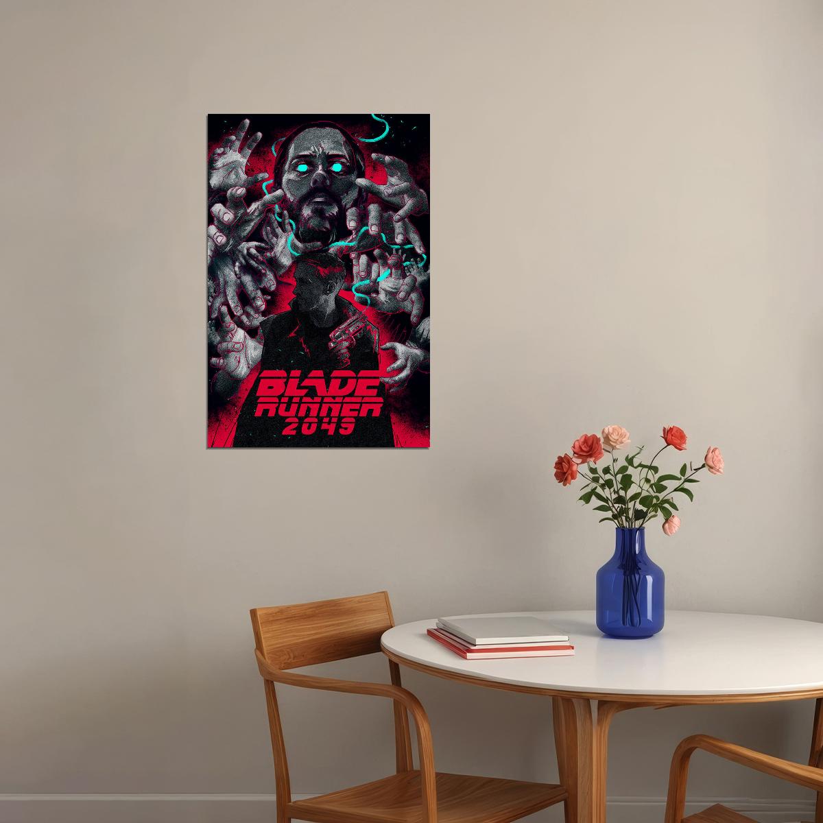 Blade Runner 2049 Science Fiction Thriller Movie Poster Wall Art Print Home Wall Decor - xonomax