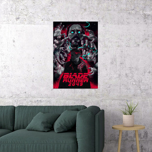 Blade Runner 2049 Science Fiction Thriller Movie Poster Wall Art Print Home Wall Decor - xonomax