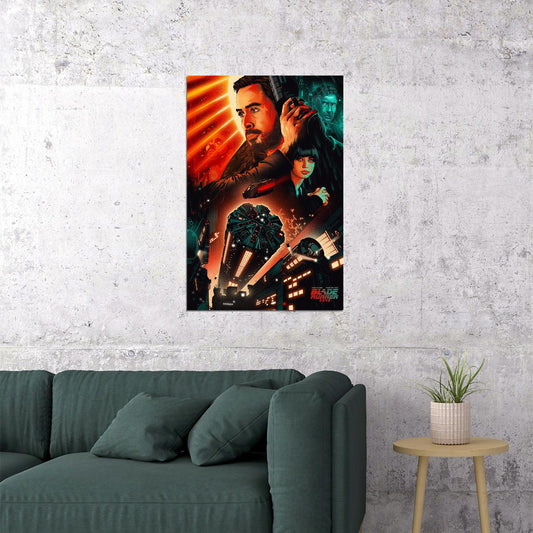 Blade Runner 2049 Science Fiction Drama Movie Poster Wall Art Print Home Wall Decor - xonomax
