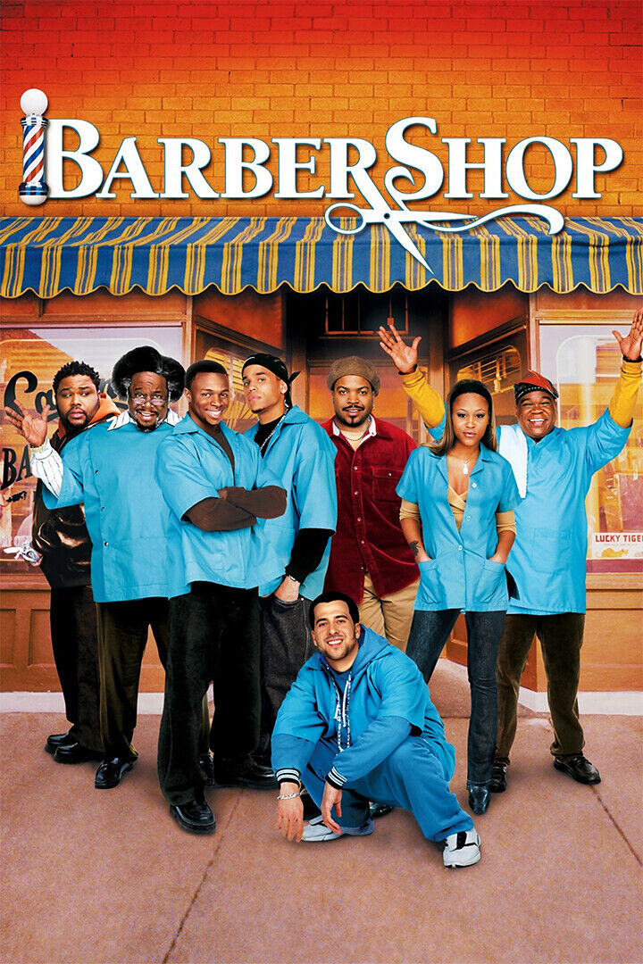Barbershop 1 Vintage Classic Comedy Movie Poster Wall Art Print Home Wall Decor