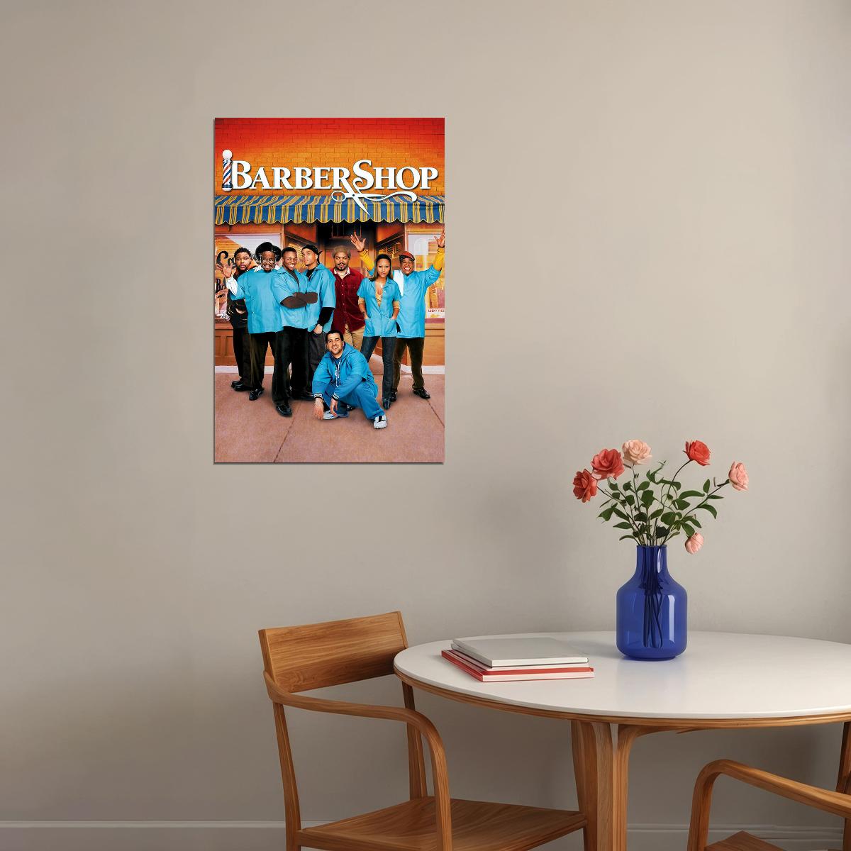 Barbershop 1 Vintage Classic Comedy Movie Poster Wall Art Print Home Wall Decor