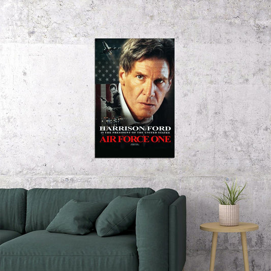 Air Force One Vintage Classic Movie Poster Wall Art Print Home Wall Decor - xonomax