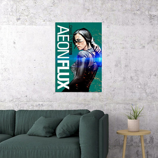 Aeon Flux Classic Science Fiction Movie Poster Wall Art Print Home Wall Decor - xonomax