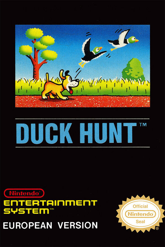 Duck Hunt Classic Vintage Arcade Poster Wall Art Print Home Wall Decor - xonomax