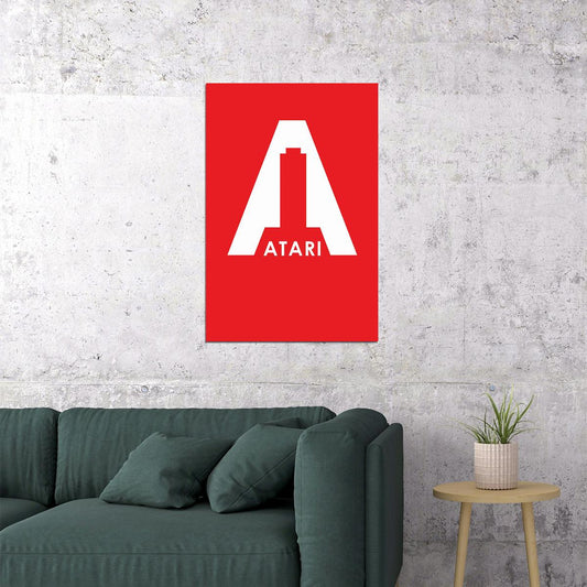 Atari Retro Promo Video Game Play Electronics Poster Wall Art Print Home Wall Decor - xonomax